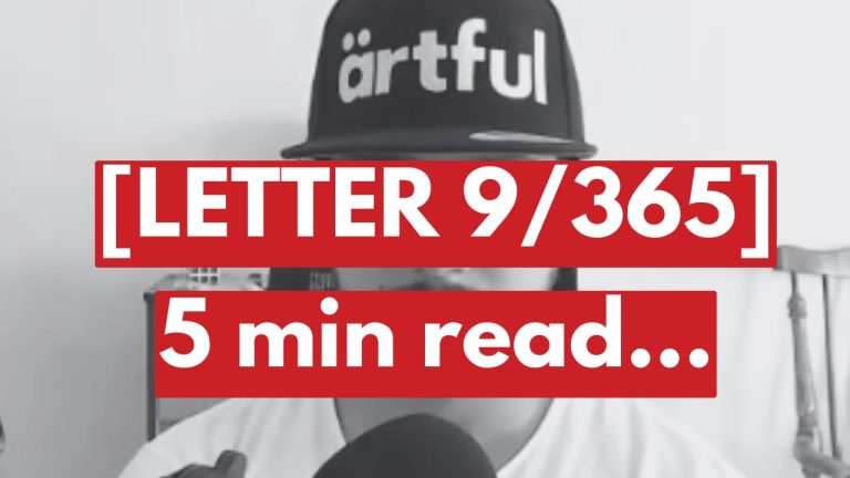 Read more about the article An email you can read in 5 mins [Letter 9/365]
